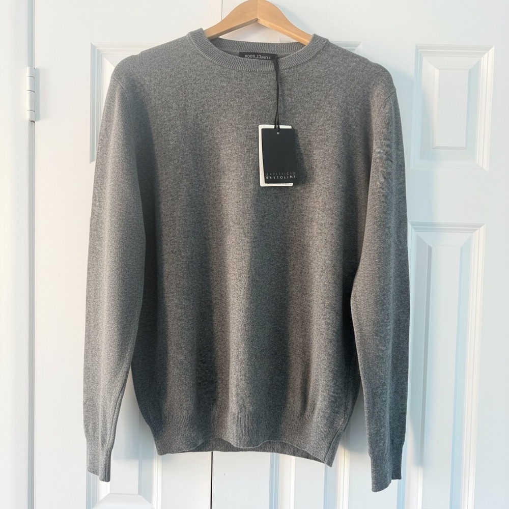 NWT Cashmere Blend Sweater / Maglificio Bartolini / Men / Made in Italy XL - Picture 3 of 11